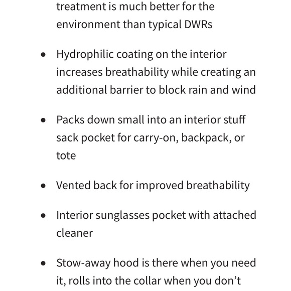 Orvis Pack and Go Jacket NWOT - Picture 7 of 8